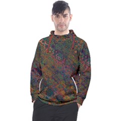 Boho Floral Pattern Men s Pullover Hoodie by SpinnyChairDesigns