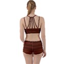 Cinnamon and Rust Ombre Perfect Fit Gym Set View2