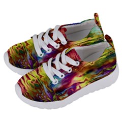 Electric Tie Dye Colors Kids  Lightweight Sports Shoes