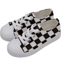 Chequered Flag Kids  Low Top Canvas Sneakers View2