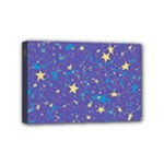Starry Night Purple Mini Canvas 6  x 4  (Stretched)