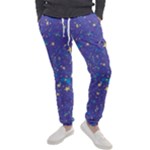 Starry Night Purple Men s Jogger Sweatpants