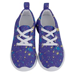 Starry Night Purple Running Shoes by SpinnyChairDesigns
