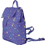 Starry Night Purple Buckle Everyday Backpack