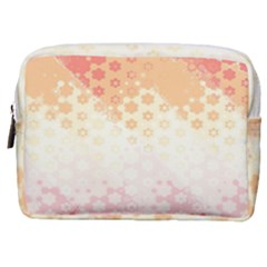 Abstract Floral Print Make Up Pouch (medium) by SpinnyChairDesigns