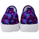 Backgroung Rose Purple Wallpaper Kids  Slip On Sneakers View4