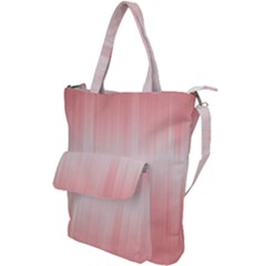 Fresh Pink Ombre Shoulder Tote Bag by SpinnyChairDesigns