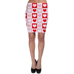 Hearts  Bodycon Skirt by Sobalvarro