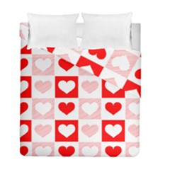 Hearts  Duvet Cover Double Side (full/ Double Size) by Sobalvarro