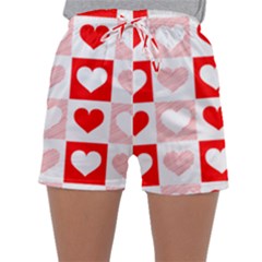 Hearts  Sleepwear Shorts by Sobalvarro