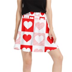 Hearts  Waistband Skirt by Sobalvarro