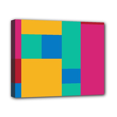 Squares  Canvas 10  X 8  (stretched) by Sobalvarro