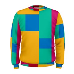 Squares  Men s Sweatshirt by Sobalvarro