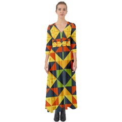Africa  Button Up Boho Maxi Dress by Sobalvarro