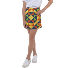 Africa  Kids  Tennis Skirt by Sobalvarro
