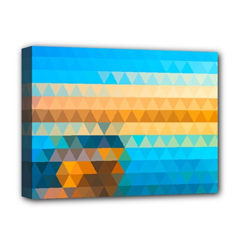 Mosaic  Deluxe Canvas 16  X 12  (stretched)  by Sobalvarro