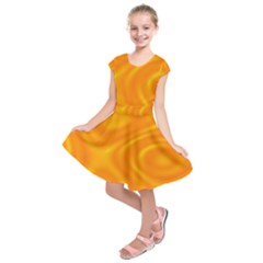 Honey Wave  Kids  Short Sleeve Dress by Sabelacarlos