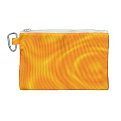 Honey Wave  Canvas Cosmetic Bag (large) by Sabelacarlos