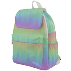 Pastel Rainbow Gradient Top Flap Backpack by SpinnyChairDesigns