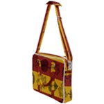 Autumn Leaves Colorful Nature Cross Body Office Bag