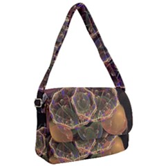 Fractal Geometry Courier Bag by Sparkle