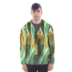 Abstract Illusion Men s Hooded Windbreaker by Sparkle