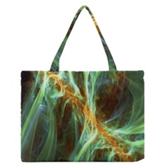 Abstract Illusion Zipper Medium Tote Bag by Sparkle