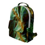 Abstract Illusion Flap Pocket Backpack (Large)
