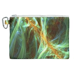Abstract Illusion Canvas Cosmetic Bag (xl) by Sparkle