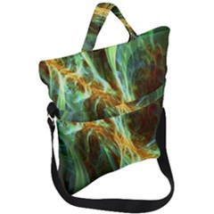 Abstract Illusion Fold Over Handle Tote Bag by Sparkle