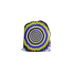 Psychedelic Blackhole Drawstring Pouch (xs) by Filthyphil