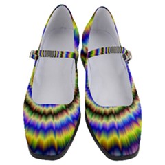 Psychedelic Blackhole Women s Mary Jane Shoes by Filthyphil