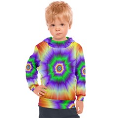 Psychedelic Trance Kids  Hooded Pullover by Filthyphil