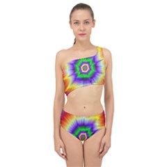 Psychedelic Trance Spliced Up Two Piece Swimsuit by Filthyphil
