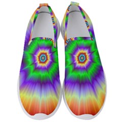 Psychedelic Trance Men s Slip On Sneakers by Filthyphil