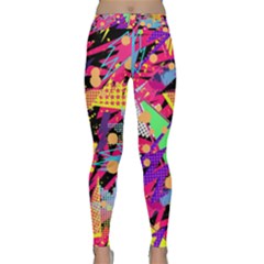 Psychedelic Geometry Classic Yoga Leggings by Filthyphil