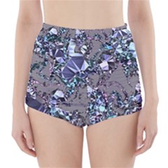 Crystal Puke High-waisted Bikini Bottoms by MRNStudios