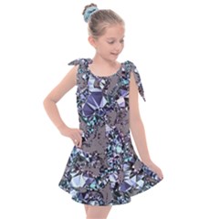Crystal Puke Kids  Tie Up Tunic Dress by MRNStudios