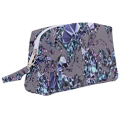 Crystal Puke Wristlet Pouch Bag (large) by MRNStudios