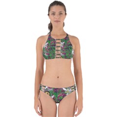 Illustrations Color Cat Flower Abstract Textures Perfectly Cut Out Bikini Set
