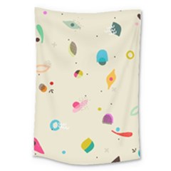 Dots, Spots, And Whatnot Large Tapestry by andStretch