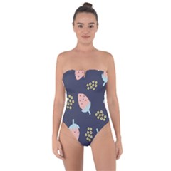 Strawberry Fields Tie Back One Piece Swimsuit by andStretch