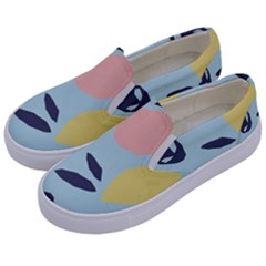 Orchard Fruits Kids  Canvas Slip Ons by andStretch