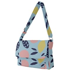 Orchard Fruits Full Print Messenger Bag (l) by andStretch