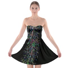 Galaxy Space Strapless Bra Top Dress by Sabelacarlos