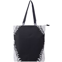 Shark Jaws Double Zip Up Tote Bag