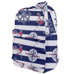 Seamless-marine-pattern Classic Backpack