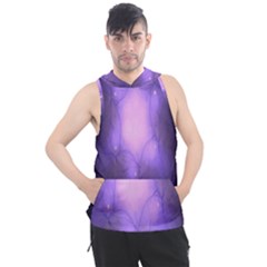 Violet Spark Men s Sleeveless Hoodie by Sparkle