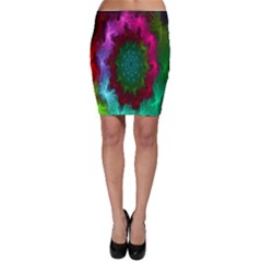 Rainbow Waves Bodycon Skirt by Sparkle