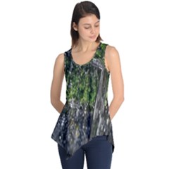 Green Glitter Squre Sleeveless Tunic by Sparkle